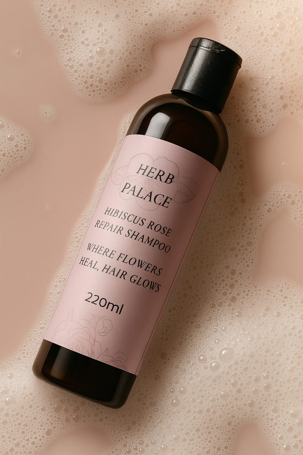 HIBISCUS ROSE REPAIR SHAMPOO - Herb Palace 